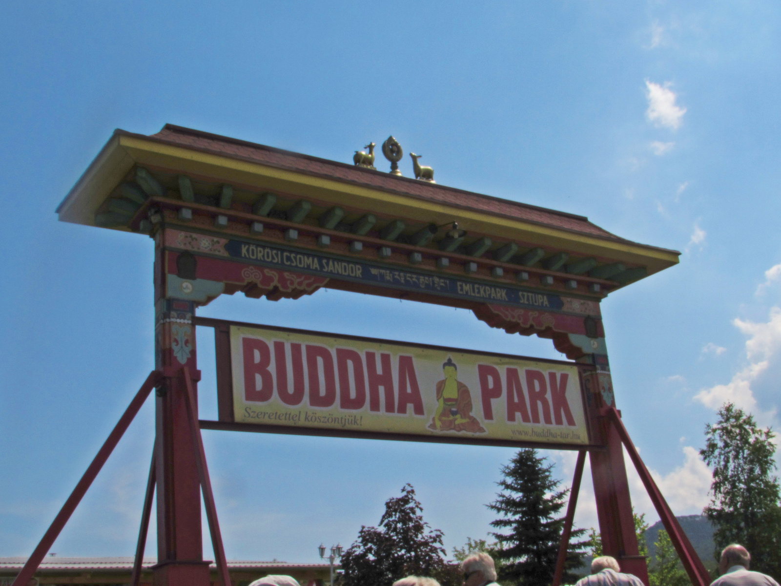 Buddha Park bejárat