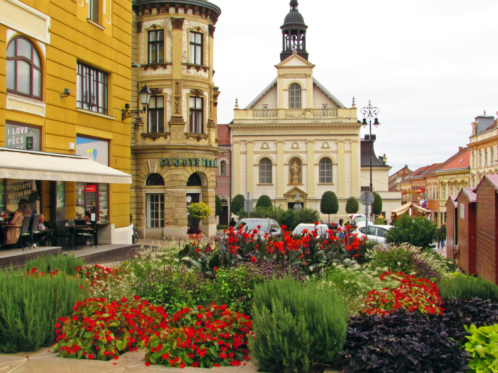Pécs, főtér