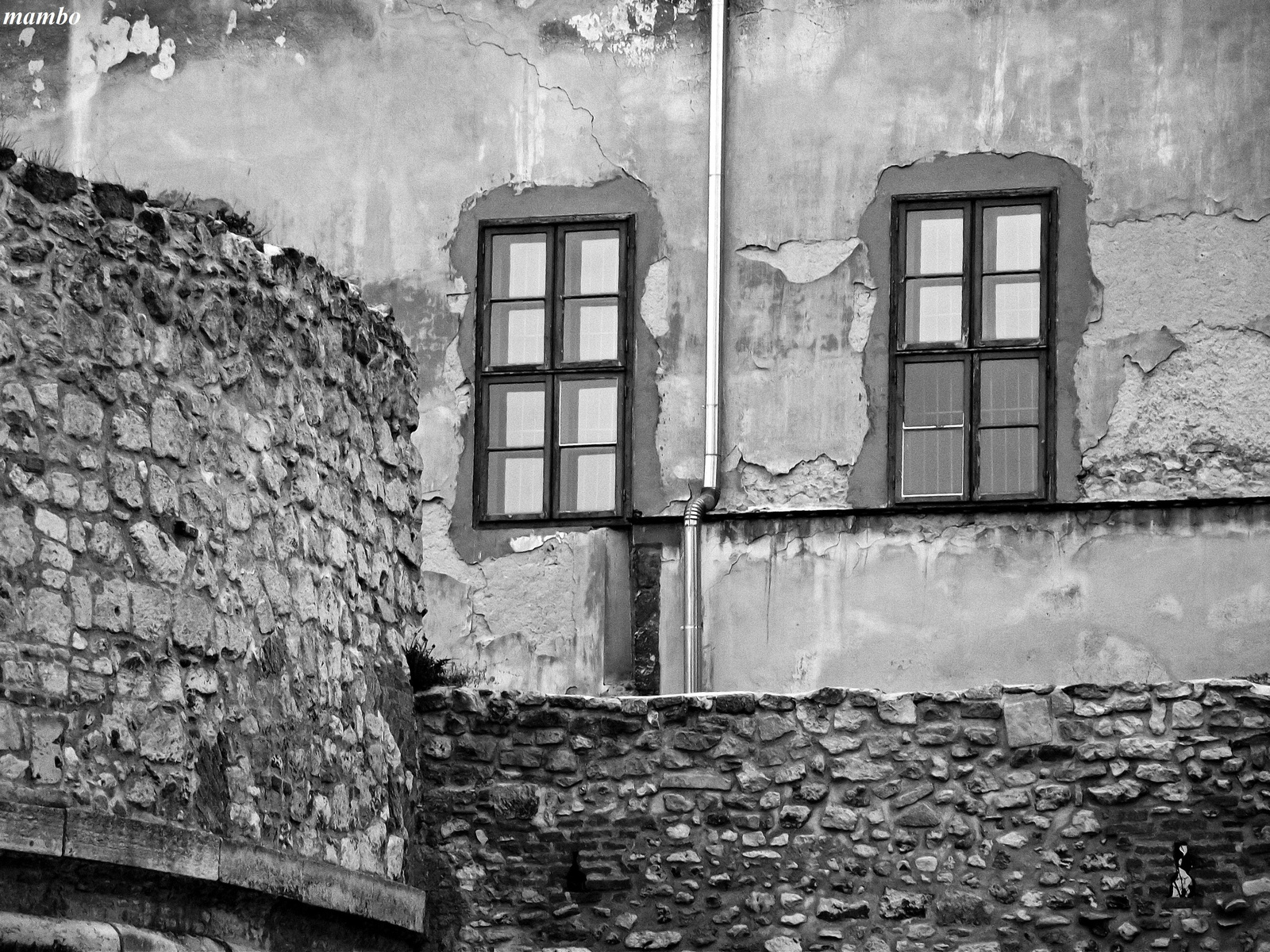 Soproni vár.Ablakok.