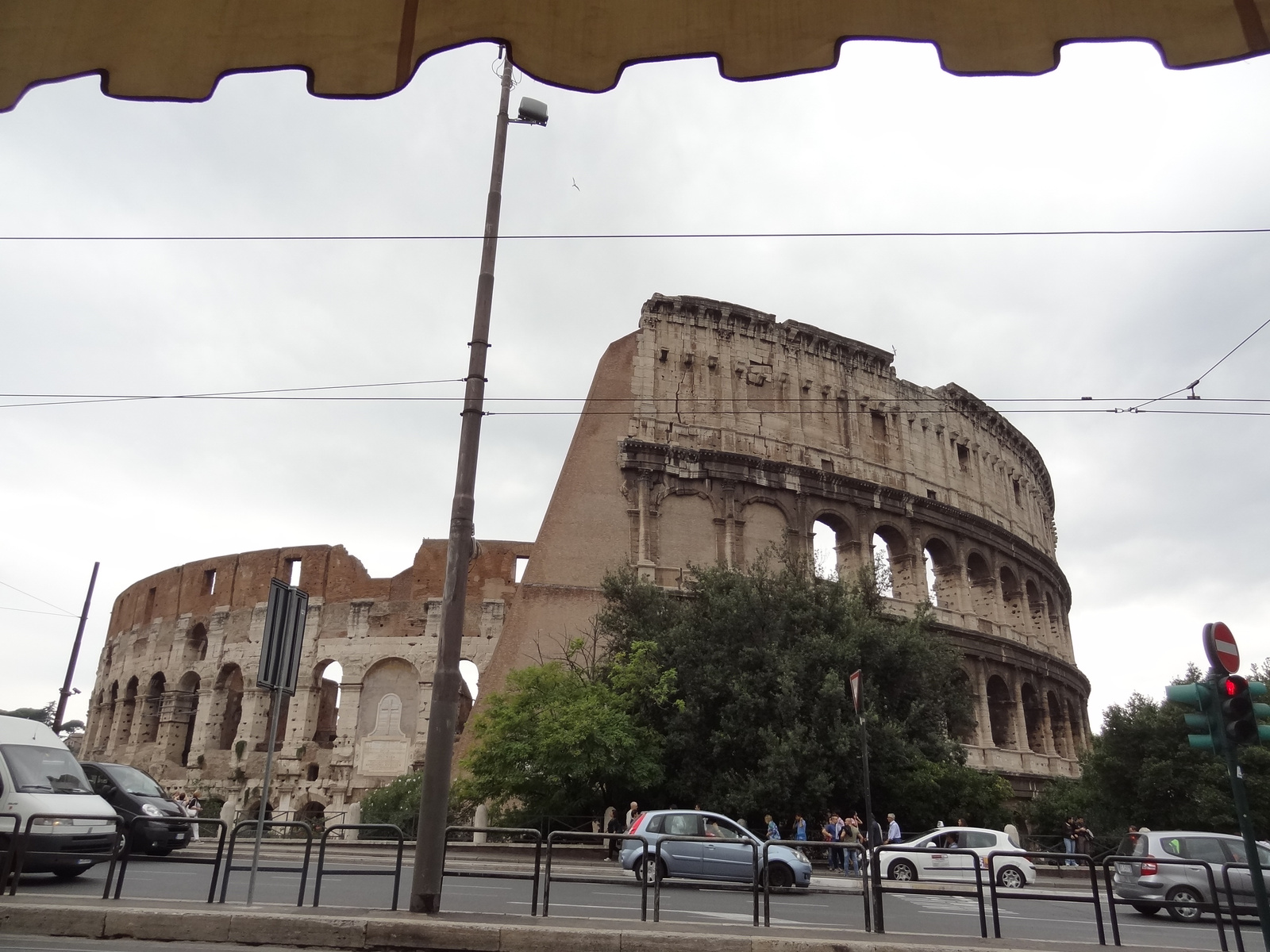 Colosseum a kávézóból