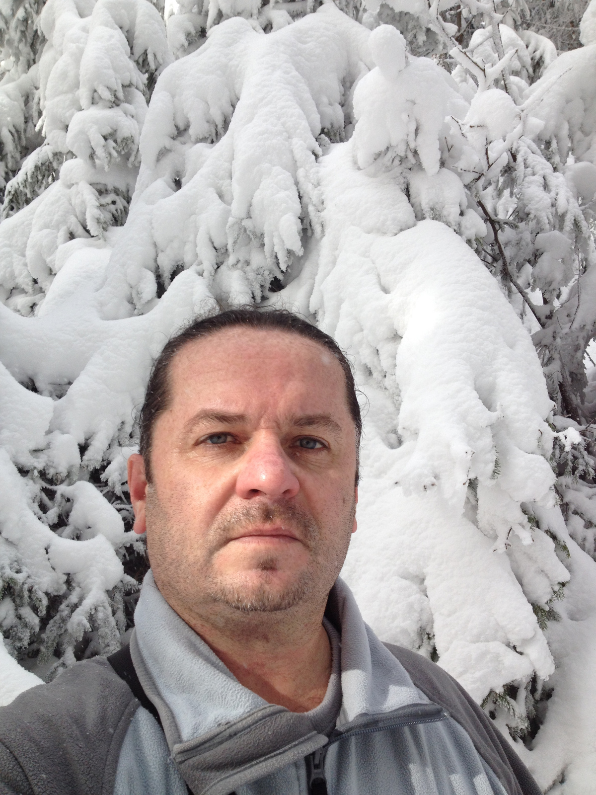 IMG 6052 Csodálatos havas-deres erdőben 800 m felett