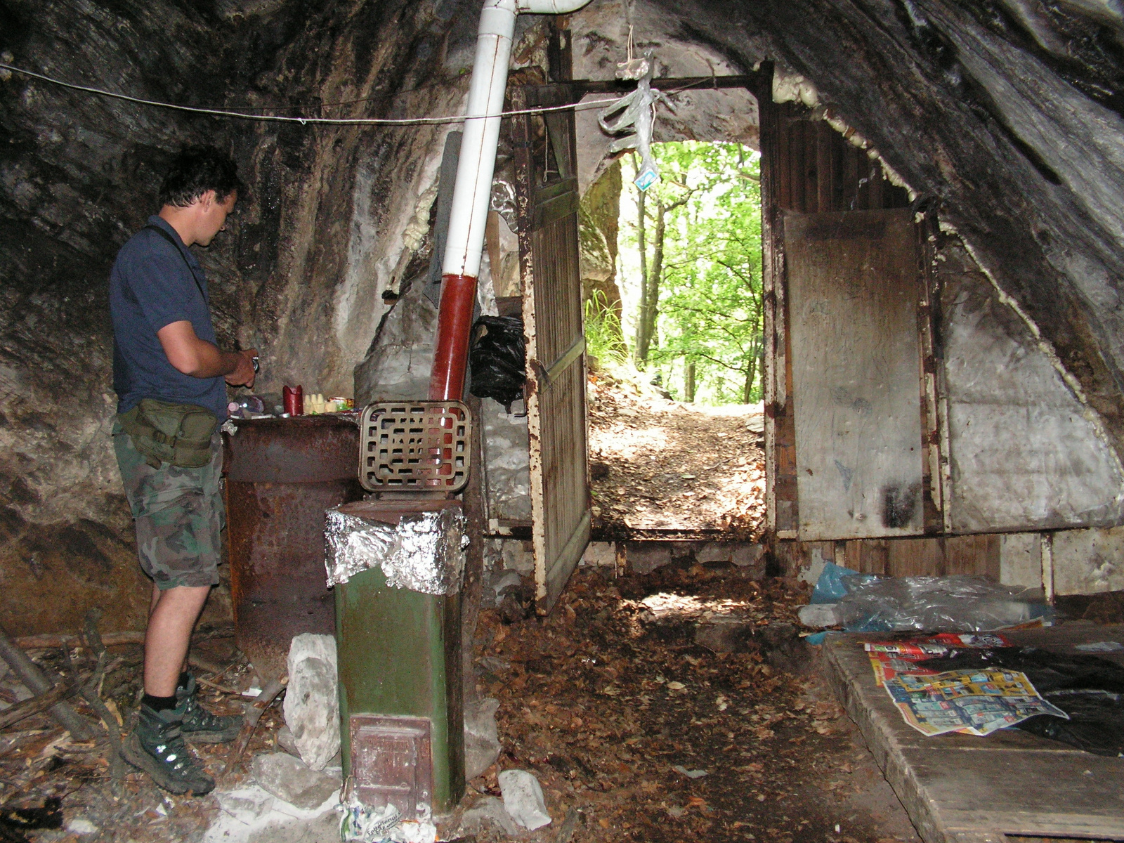 159 Cserepeskői-barlang 2008-ban