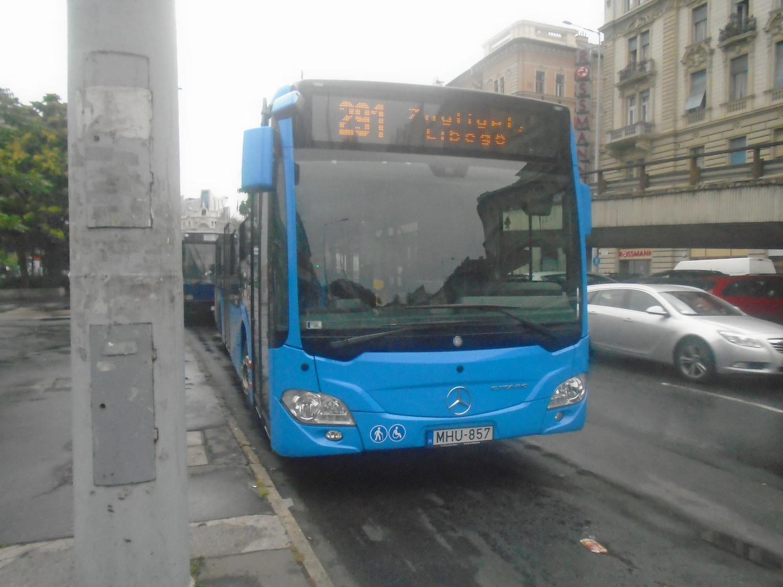 MHU-857 / 291-es busz