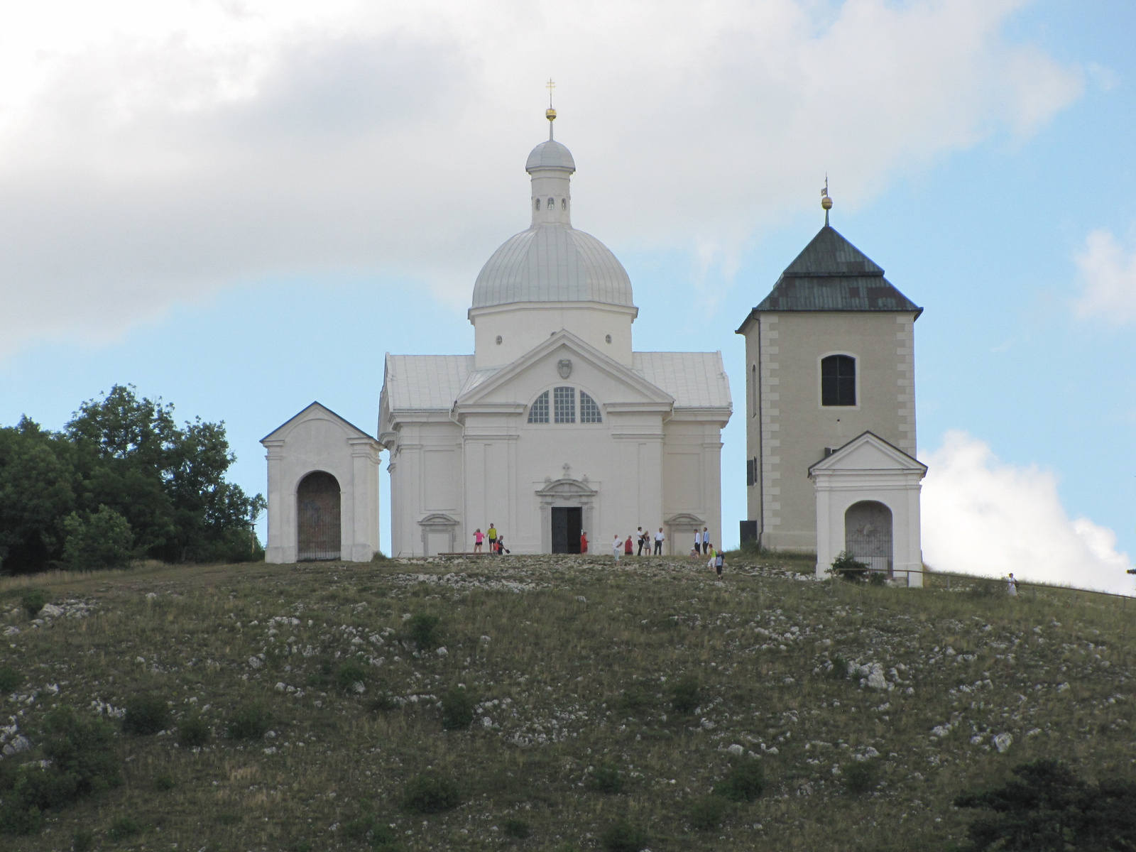 Mikulov, a kálvária templom, SzG3