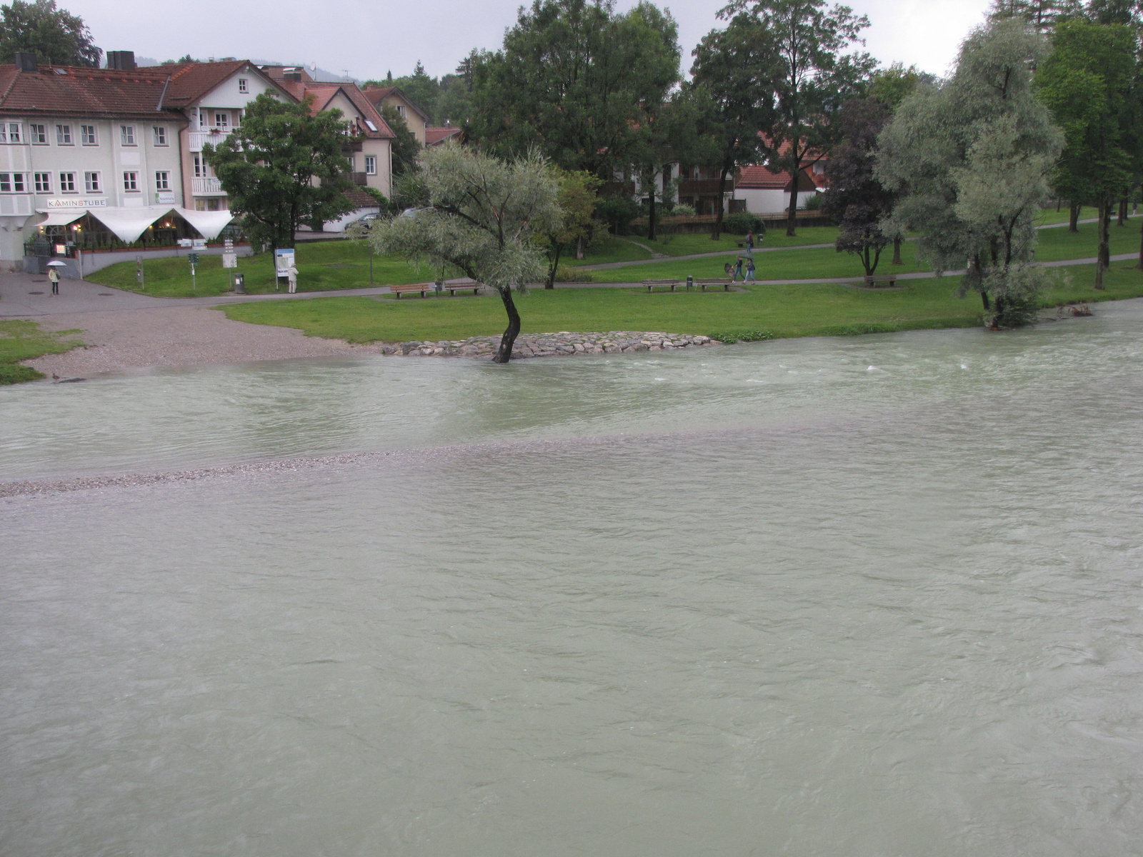 Bad Tölz, az Isar folyó, SzG3