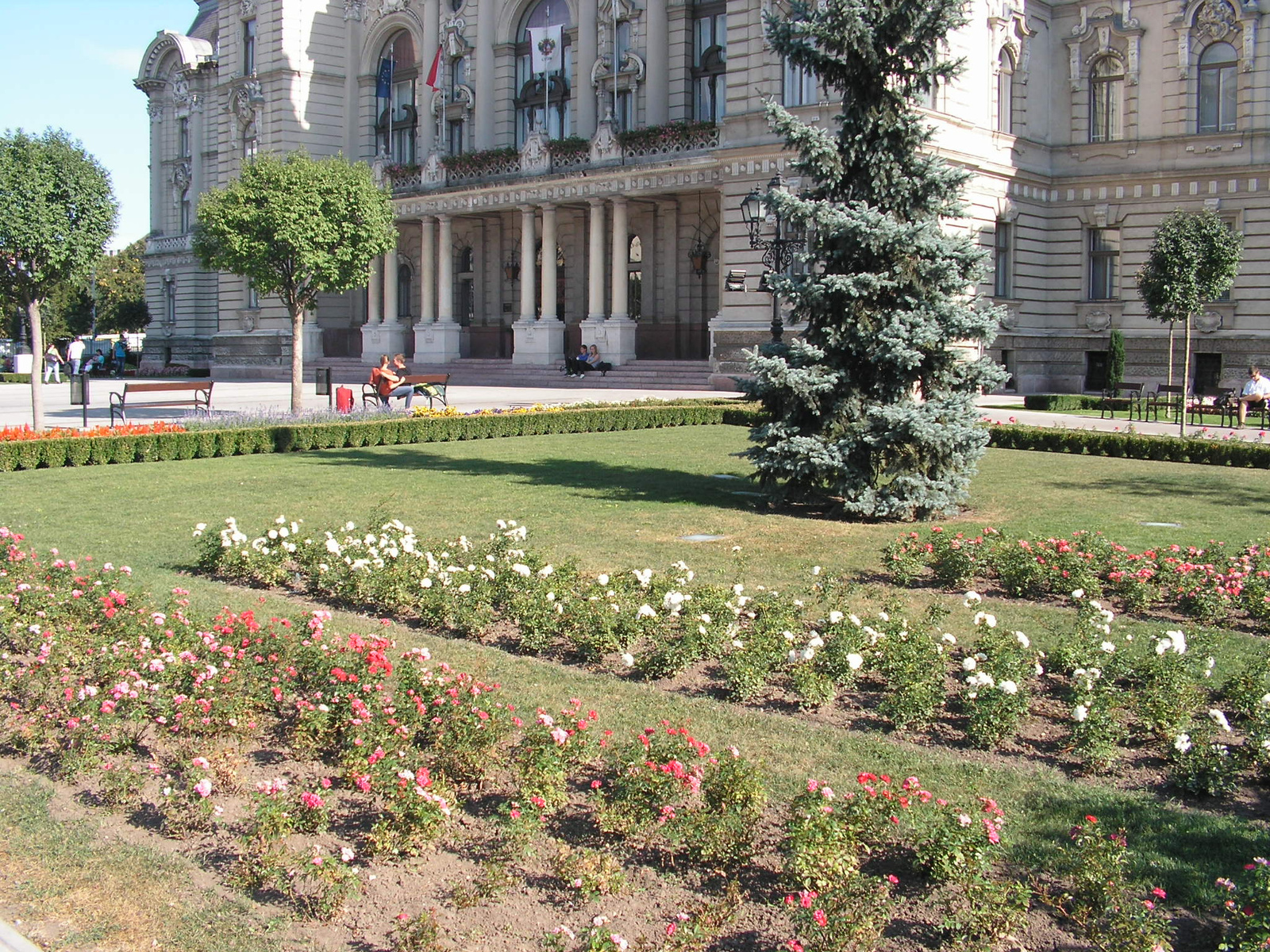 Győr, a Városháza előtti tér, SzG3