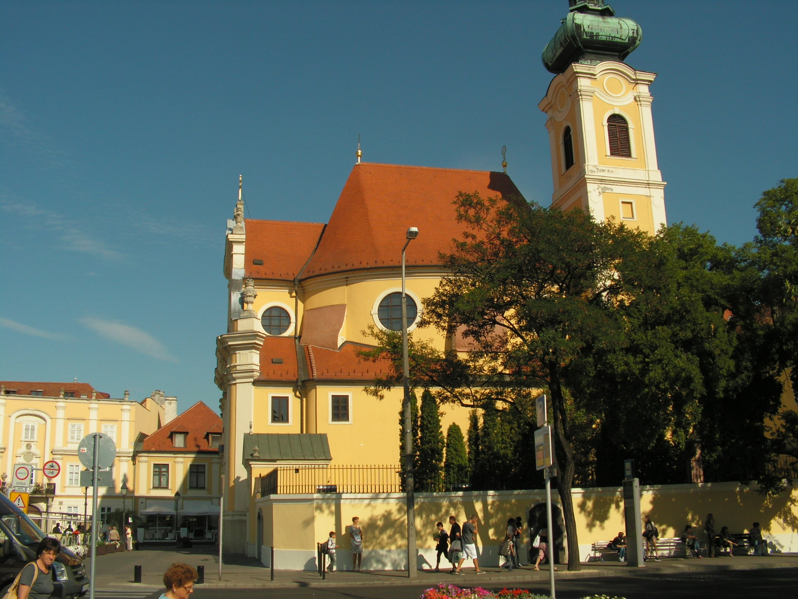 Győr, a Karmelita templom, SzG3