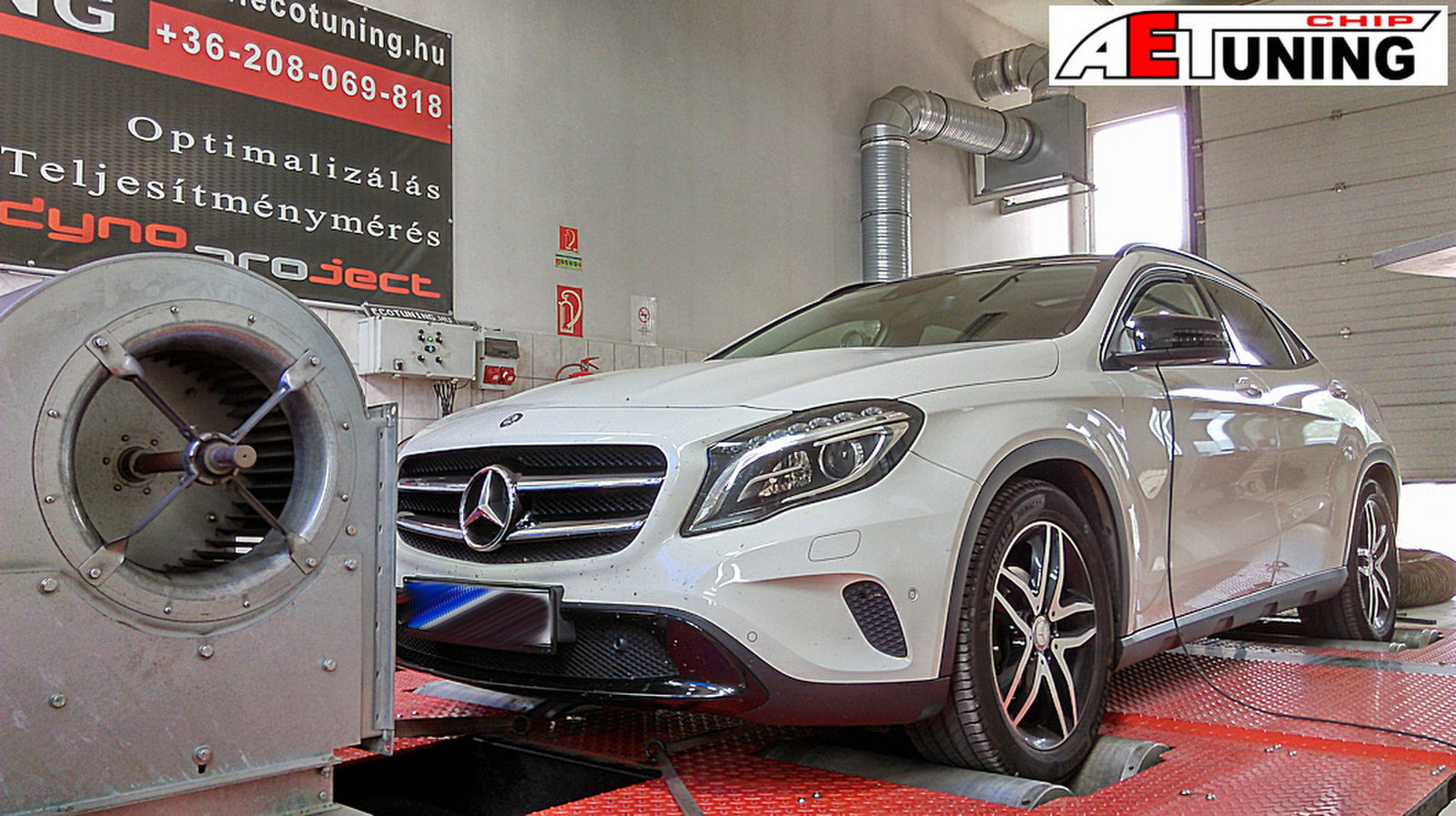 Mercedes GLA chiptuning csiptuning 4matic