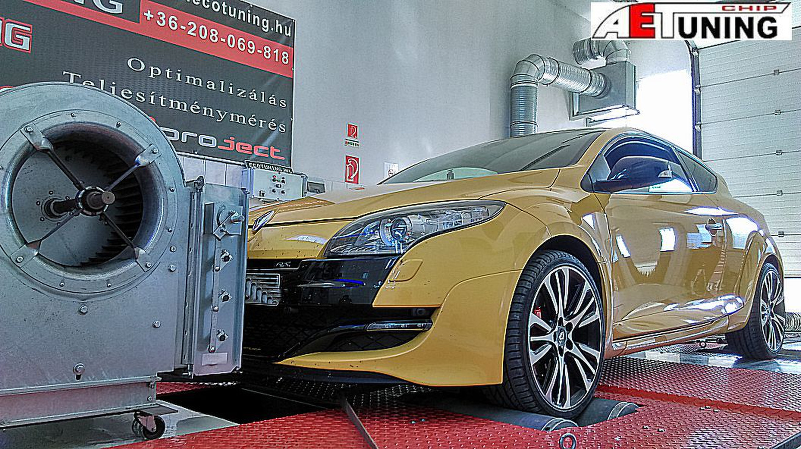 Renault Clio RS 250HP Dyno Aet Chiptuning