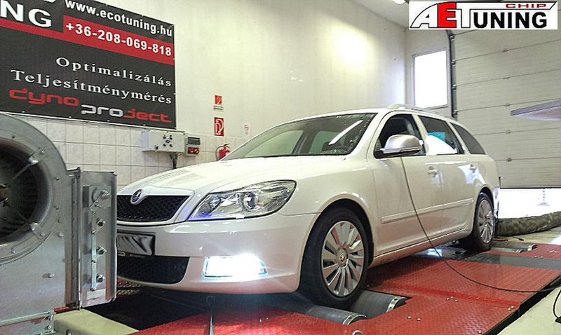 Skoda Octavia 2.0CRTDI 110LE csip tuning tat aet chip auto