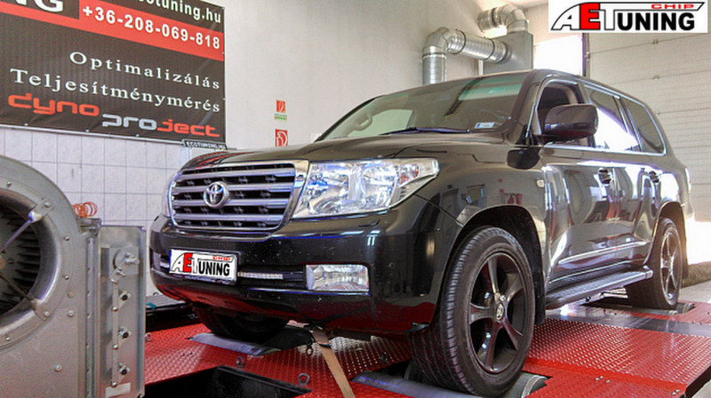 Toyota Land cruiser csiptuning AET CHIP