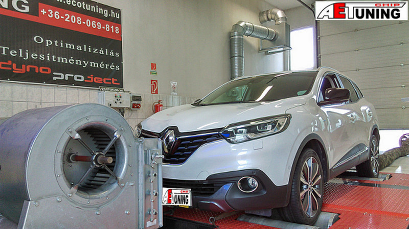 Renault kadjar Chiptuning motoroptimalizalas AET CHIP