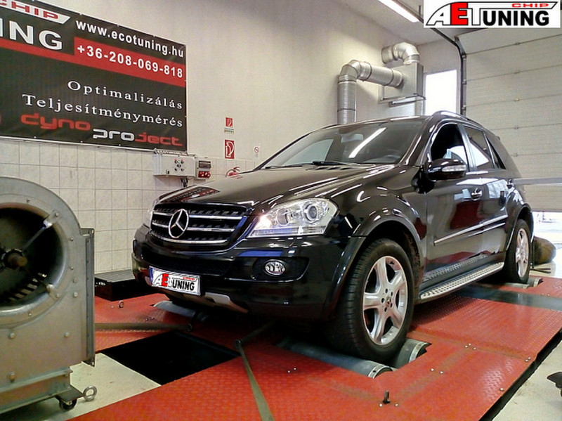 mercedes-ml-chiptuning-teljesitmenymeres-motoroptimalizalas