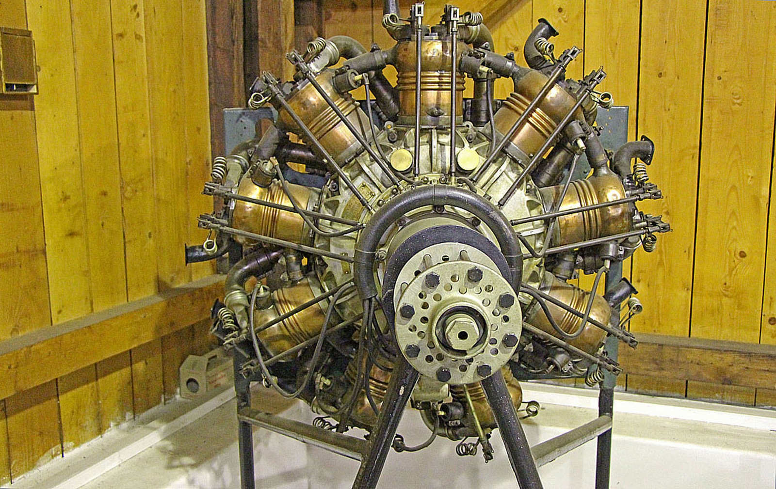 Salmson R9 motor 1917 Repülőmúzeum