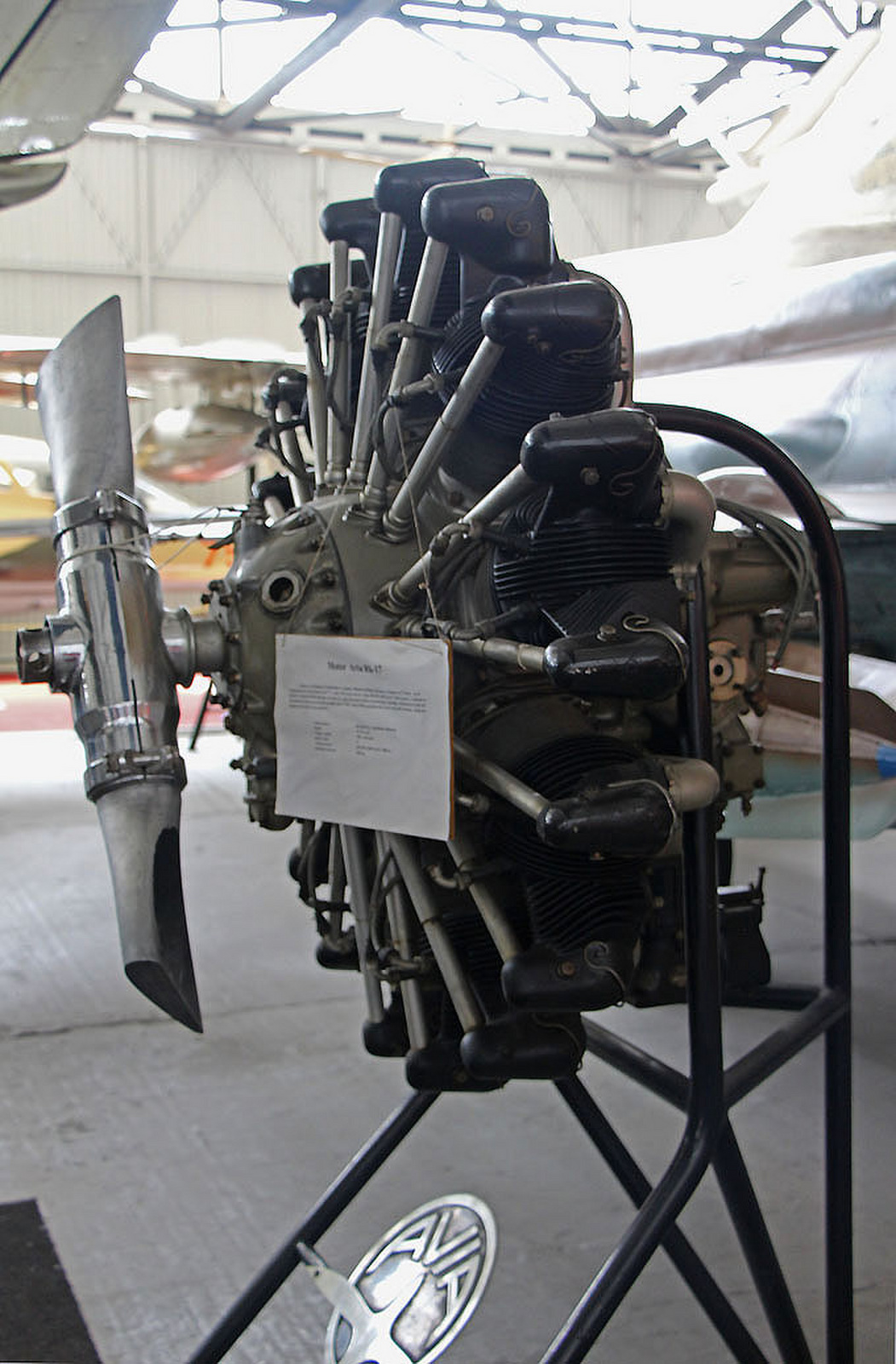 AVIA RK-17 motor Repülőmúzeum
