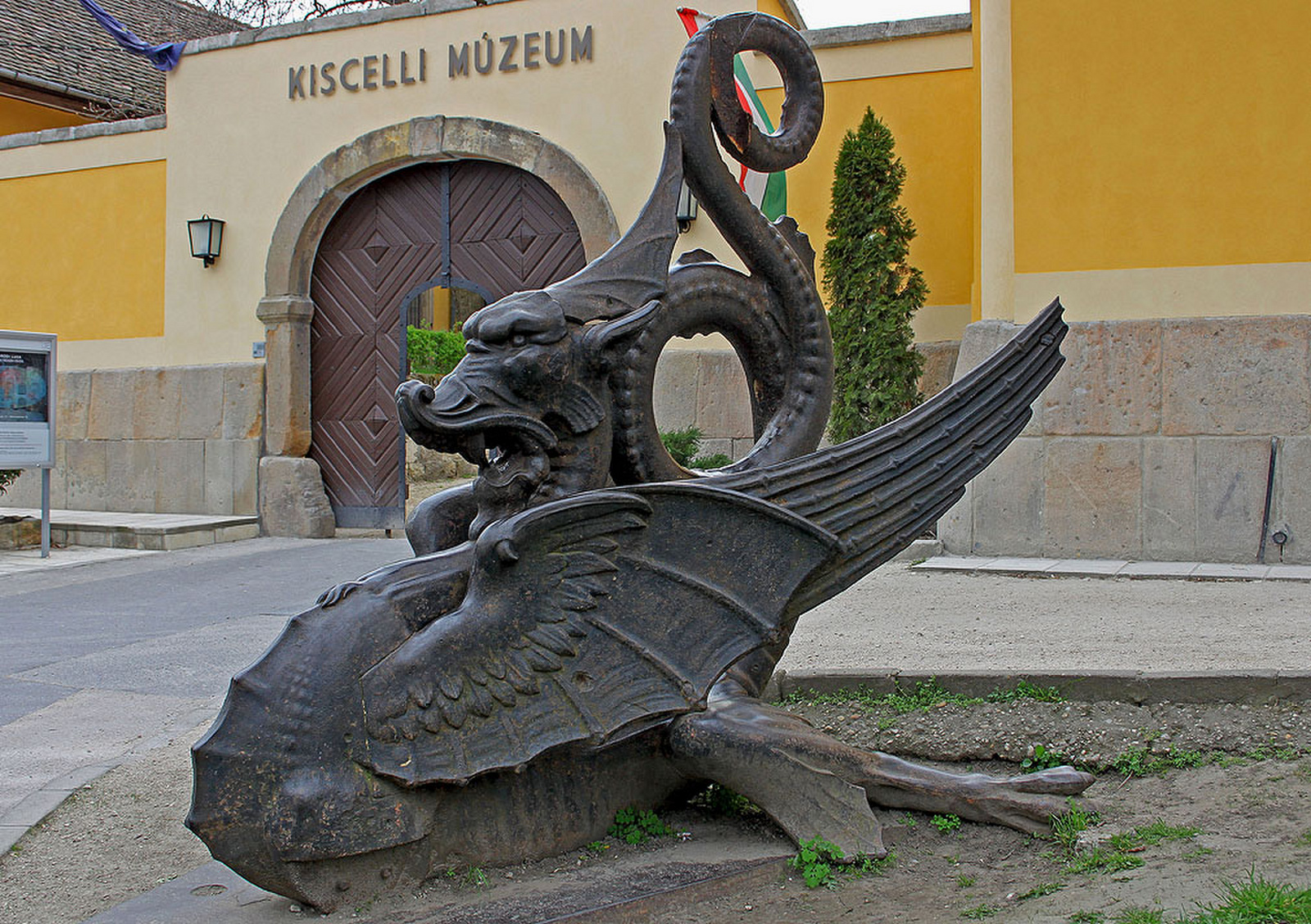 Sárkány szobor - Kiscelli Múzeum, III Kiscelli u