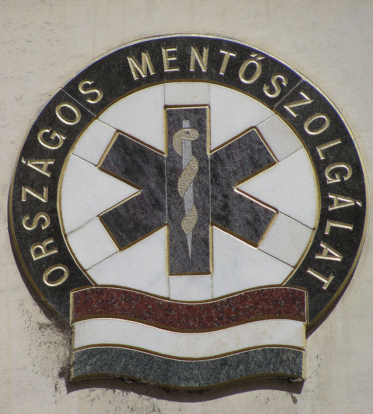 Országos Mentőszolgálat címere - V Markó u