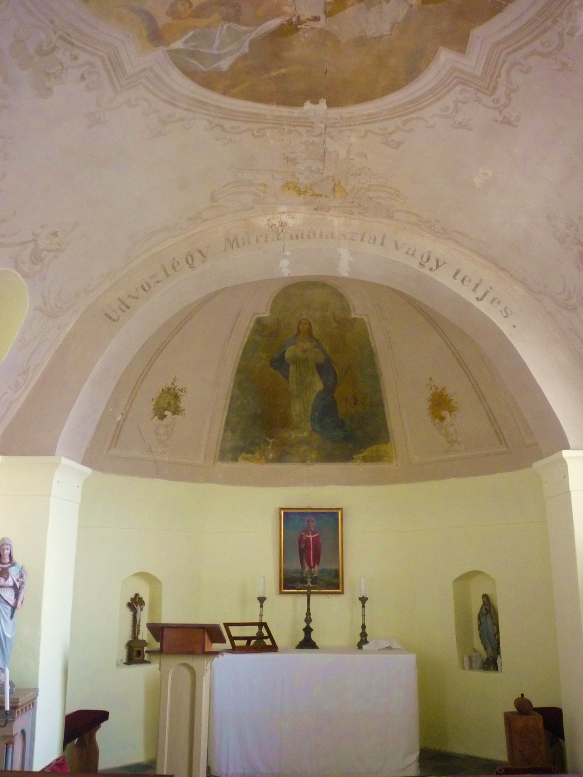 Zalaszántói Szent Donát hegyi kápolna freskói