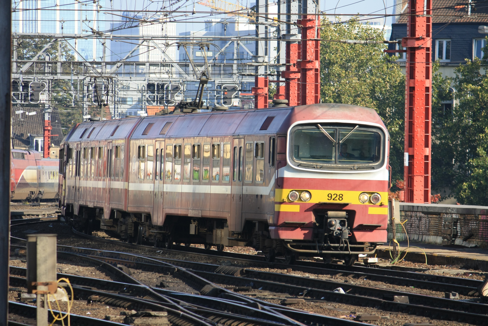 SNCB AM 98 [Duikbril] 928 Brussel Zuid-Mons-Quevy #1