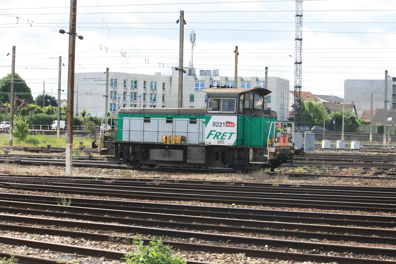 SNCF FRET 8221 @Drancy #1