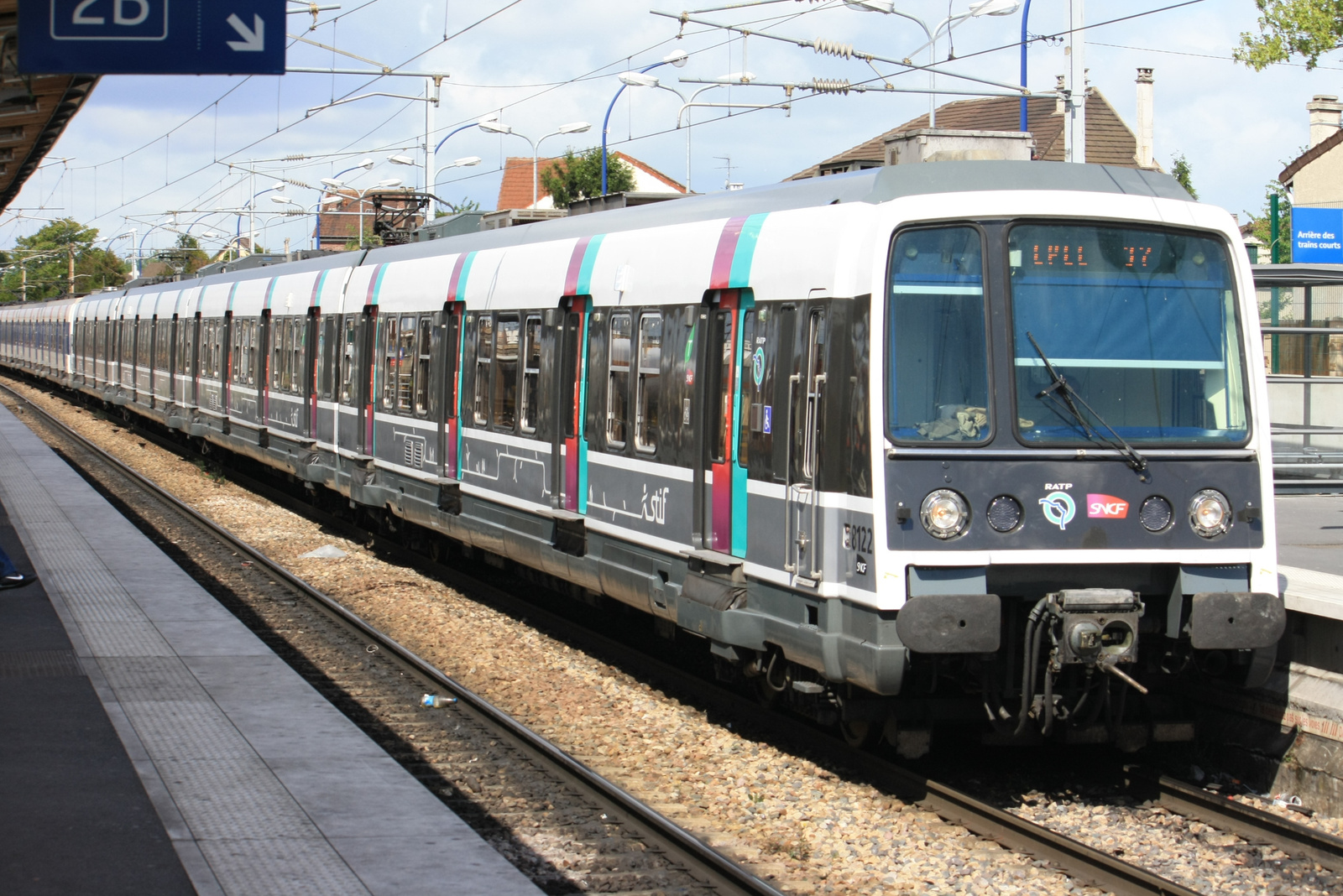 RATP-SNCF RER 8122 Ligne B Massy-Paris CDG @Drancy