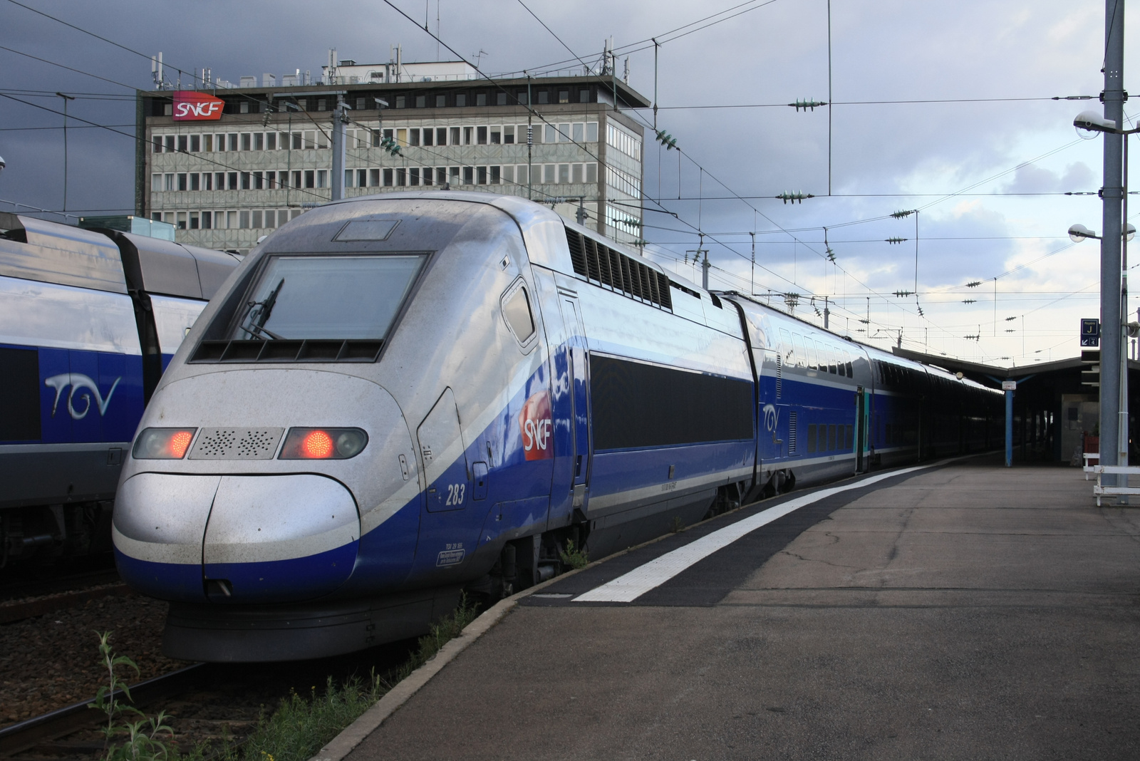 SNCF TGV 283 Nantes-Paris CDG