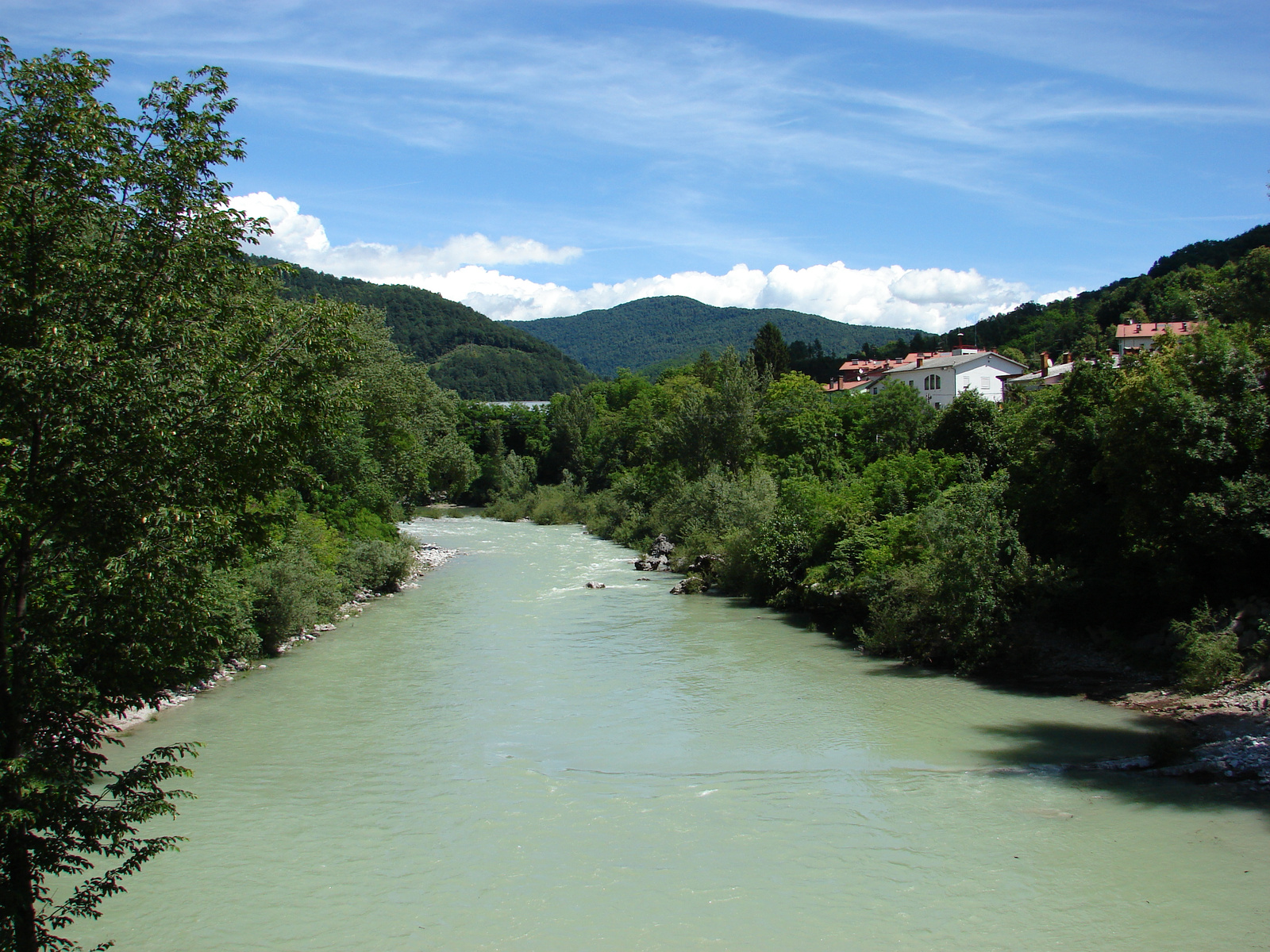 Szlovénia, Soča-folyó.