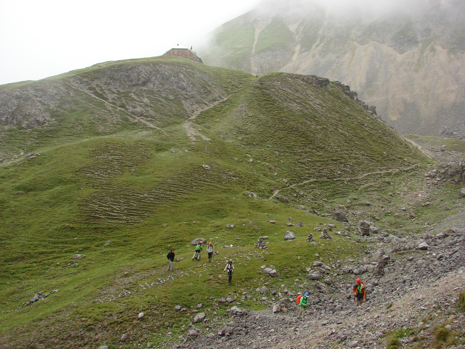 Irány, a Sinabell-klettersteig.