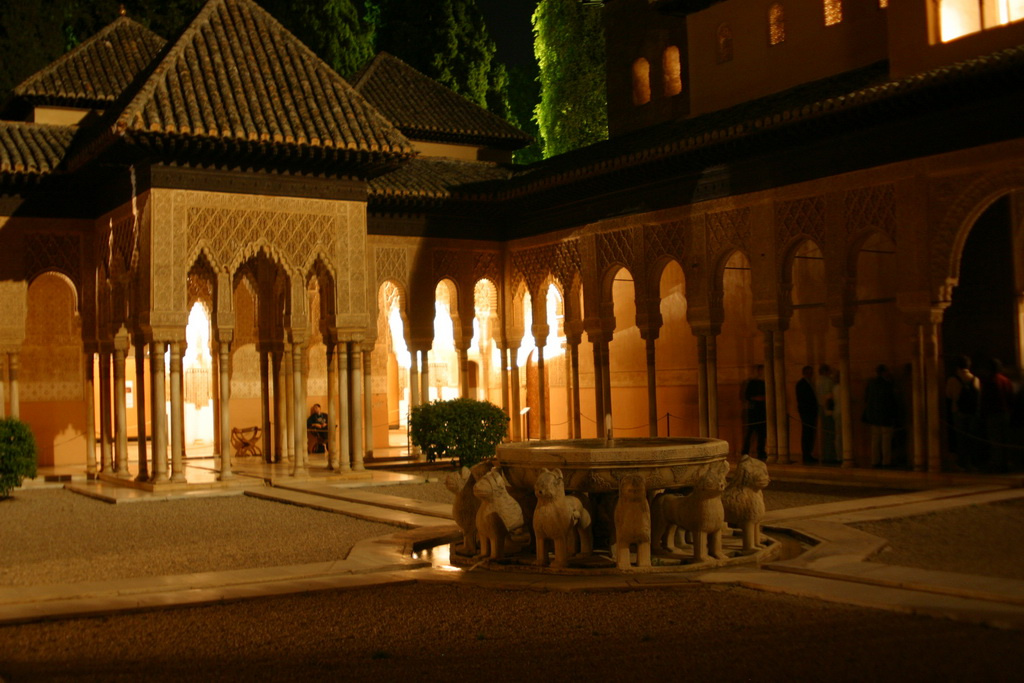 granada alhambra shade leones