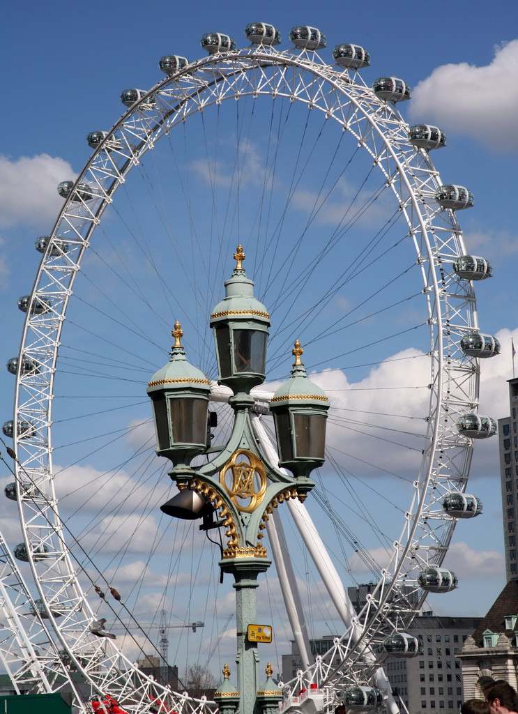 london light in the eye