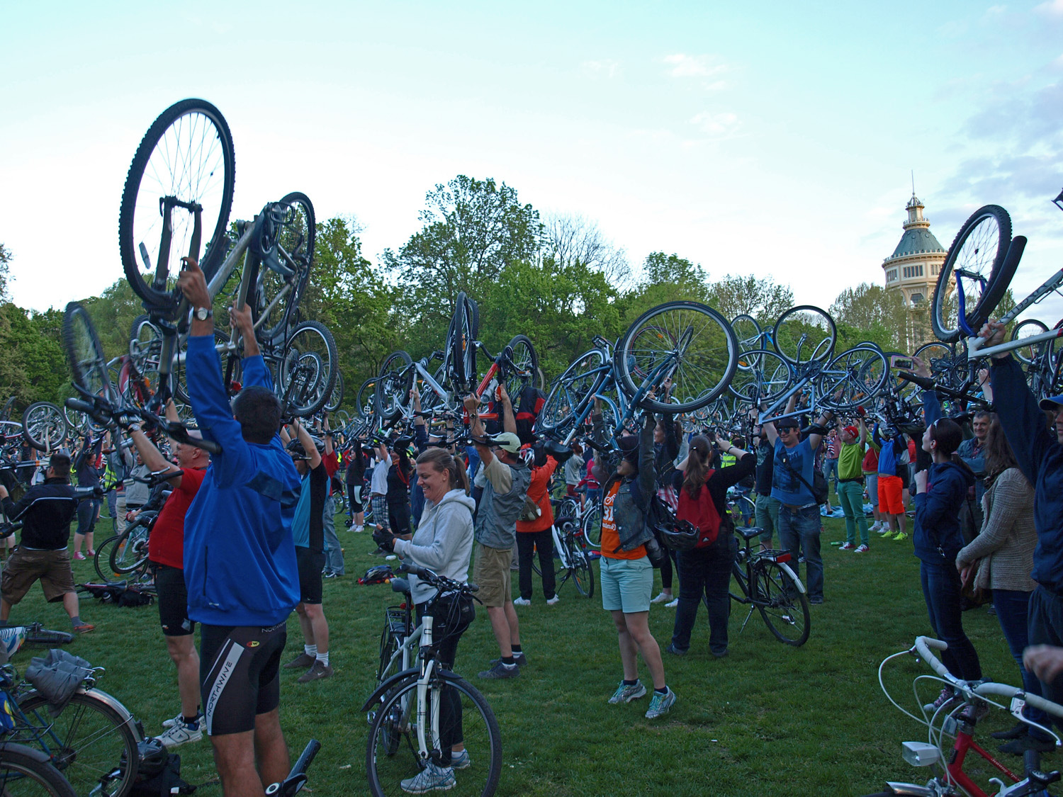 I Bike Budapest biciklis felvonulás 2015