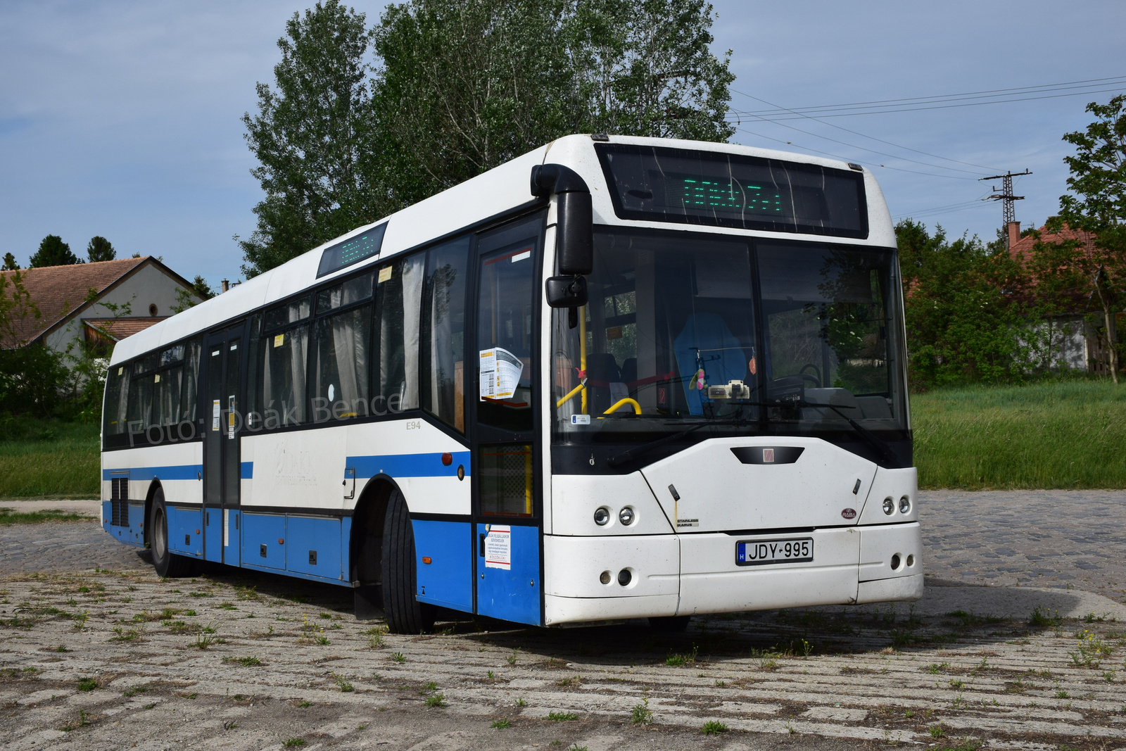 Volánbusz Zrt. JDY-995 (Szabadszállás, vasútállomás)