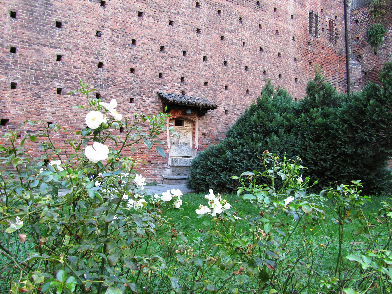 Castello Sforzesco - udvar