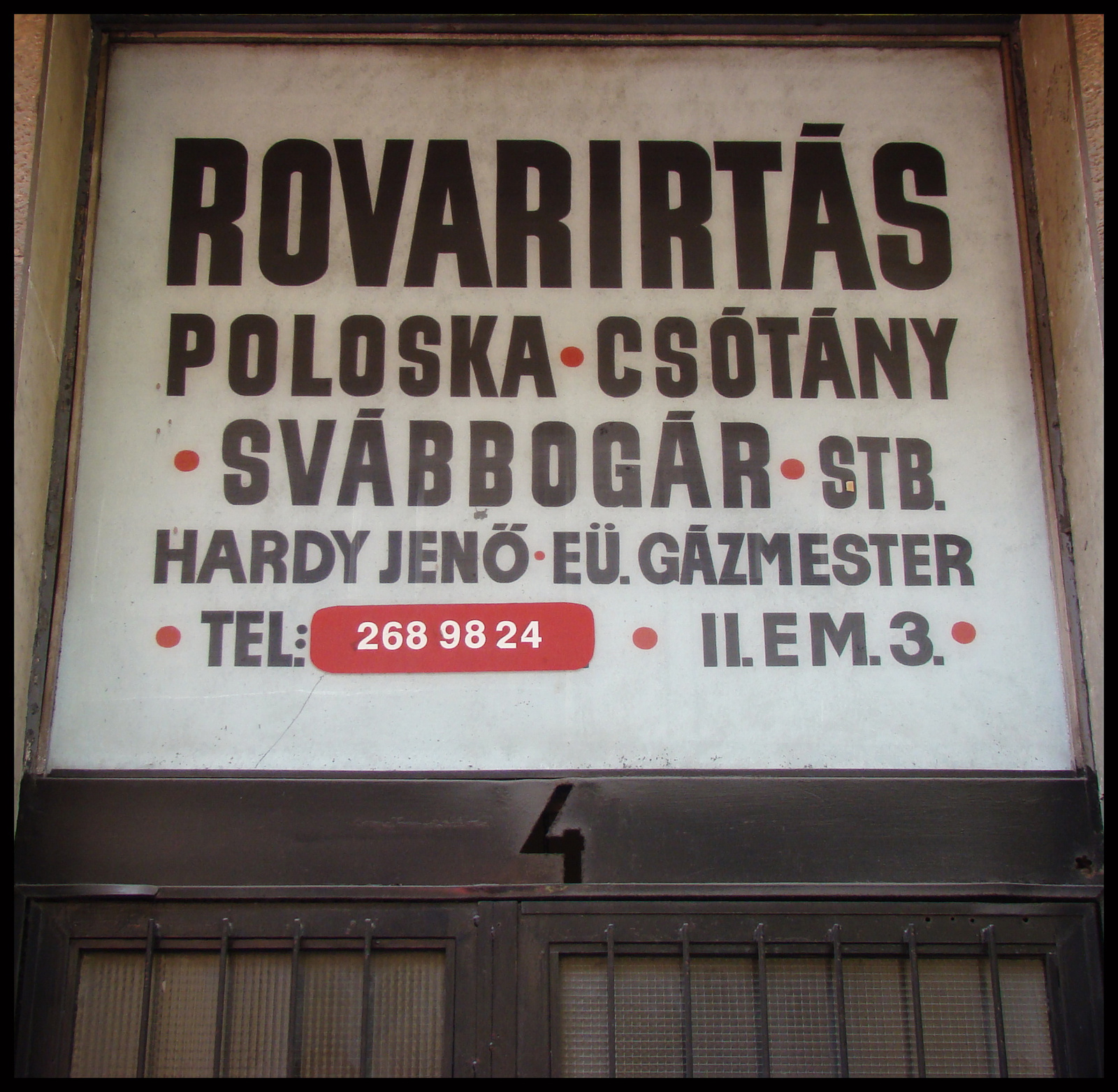 rovarirtás