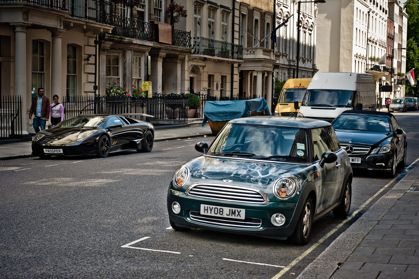 Mini + Lamborghini Murcielago LP670