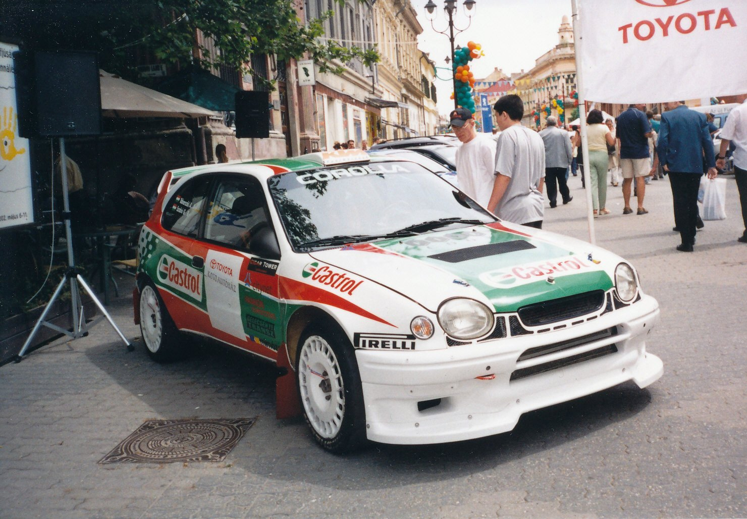 Toyota Corolla WRC - Kaposvár, 2002.05.11.