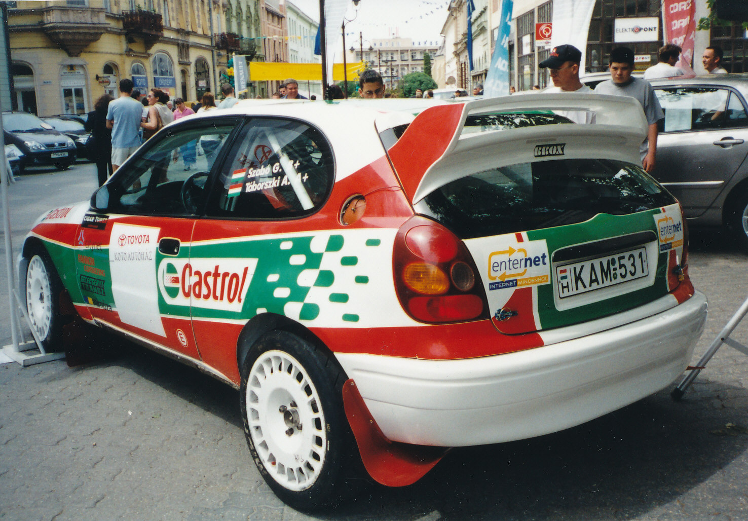 Toyota Corolla WRC - Kaposvár, 2002.05.11.