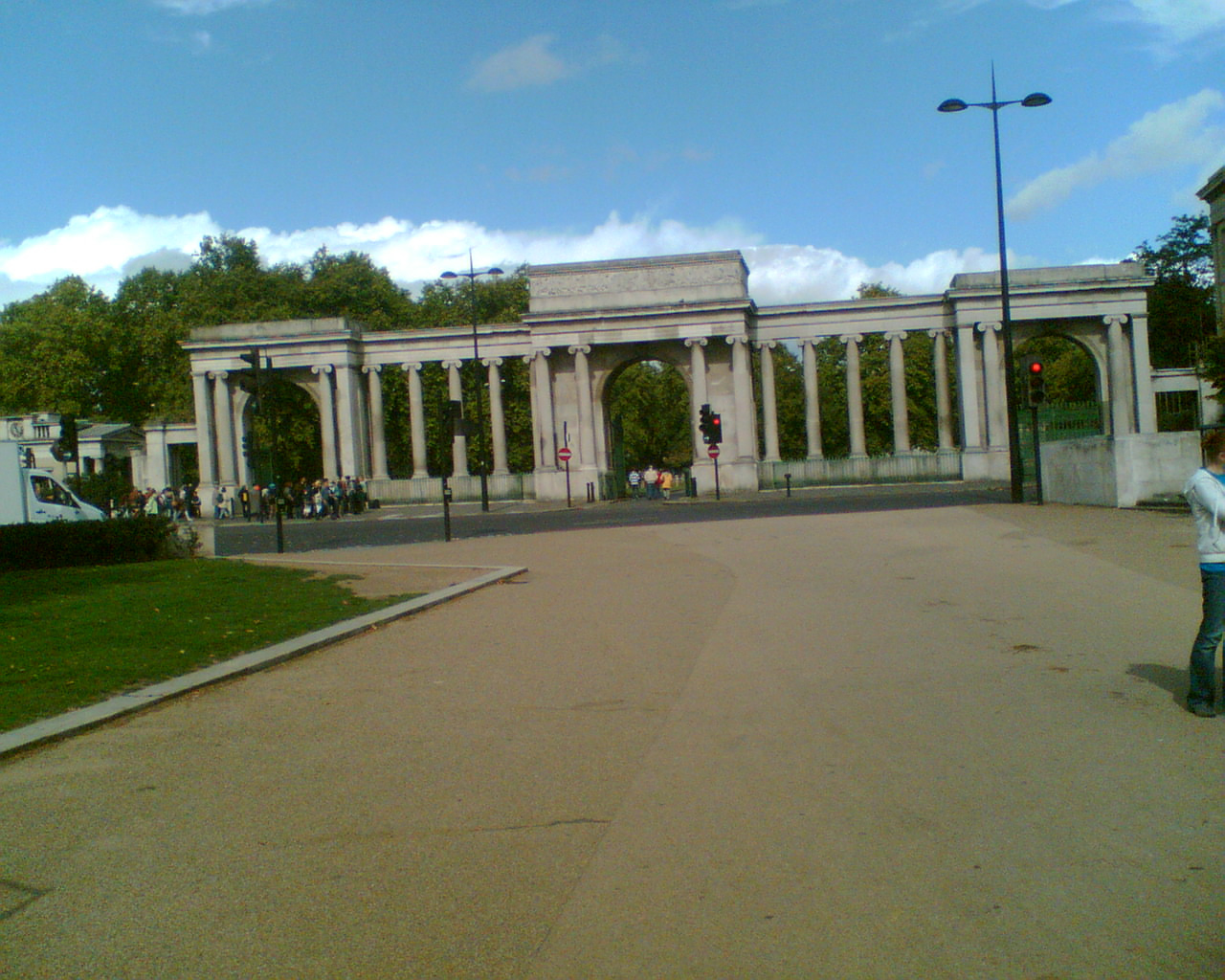 Hyde park bejárat