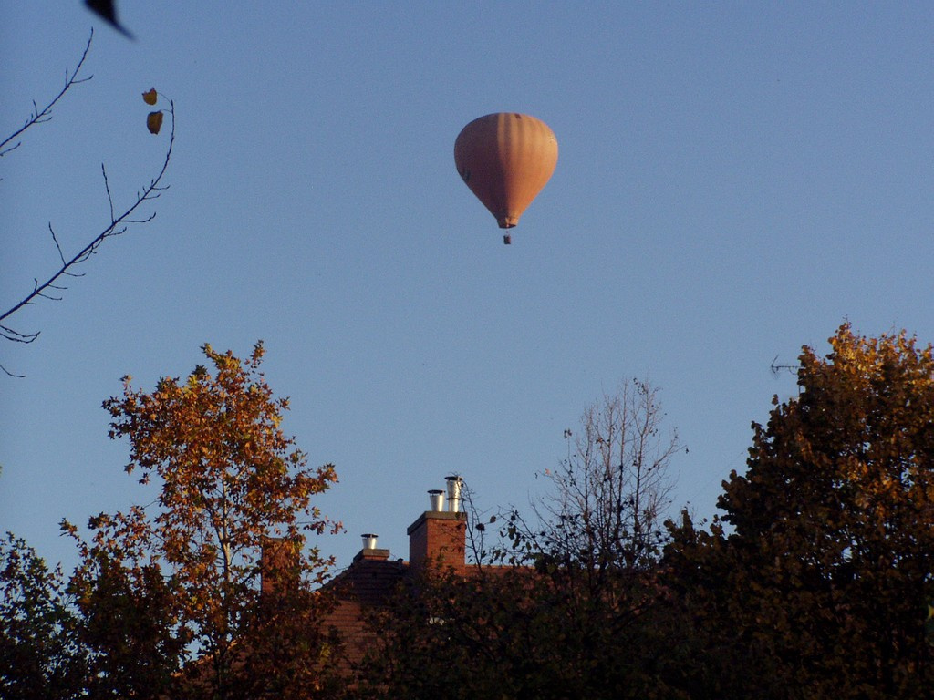 Hőlégballon Szabadhegy fölött