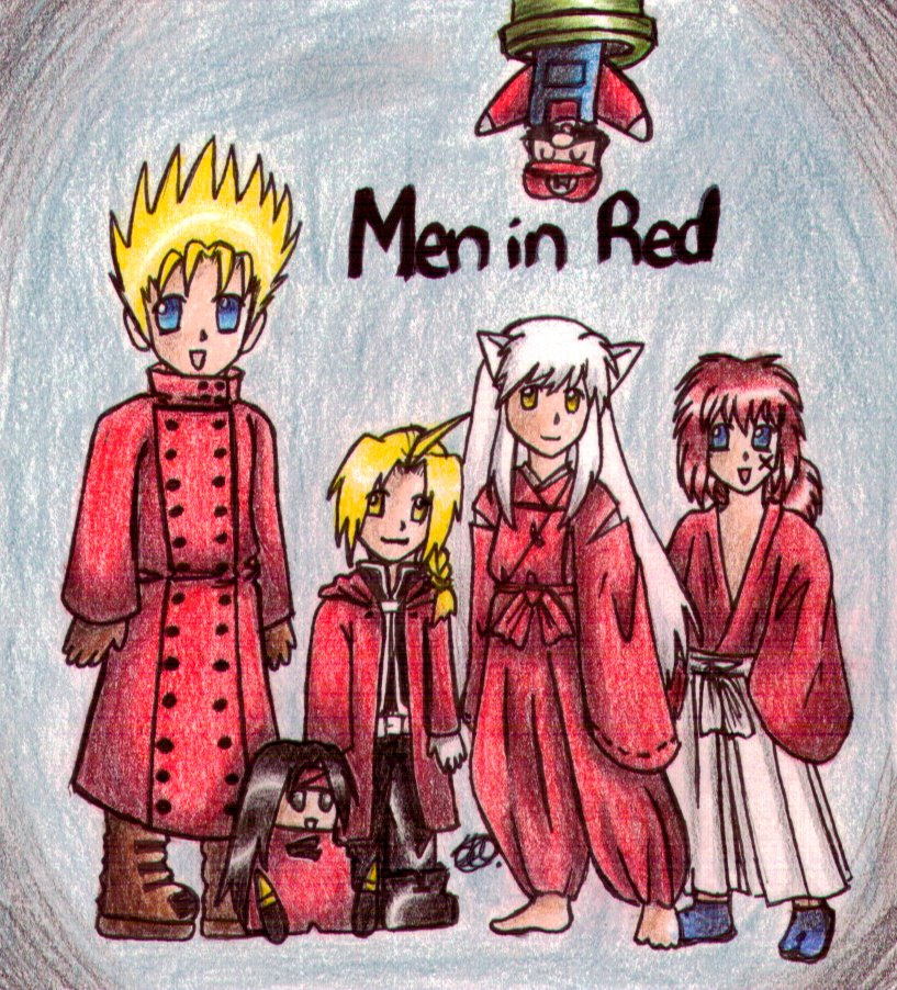 the men in red  by bloodredcry26