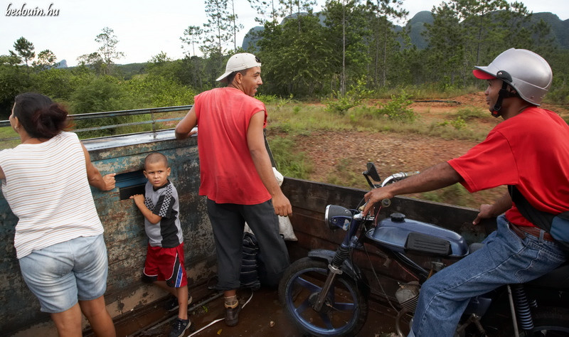 Saving petrol - Santa Lucia, Cuba, 2007