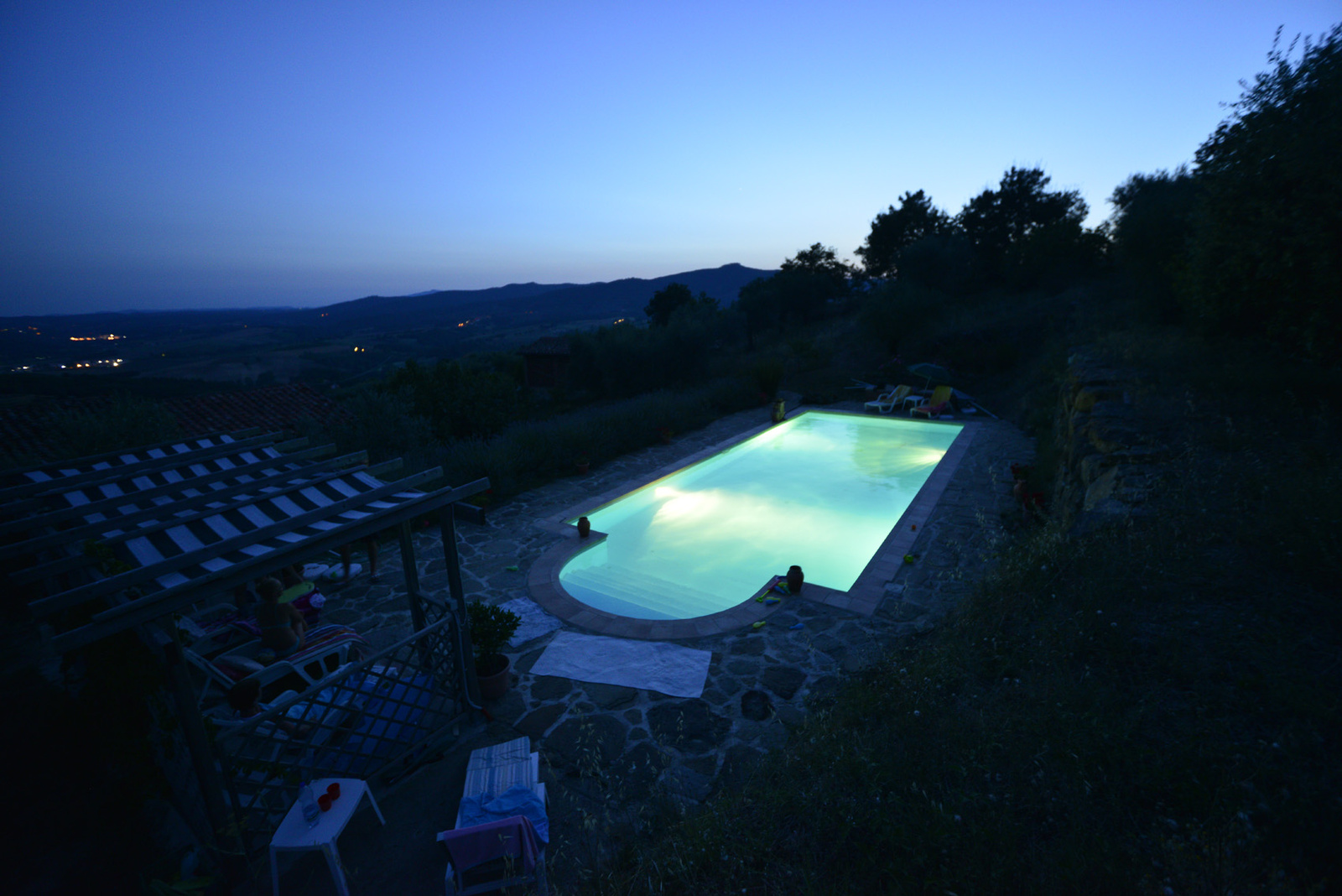 Casa Fontana night pool (1)