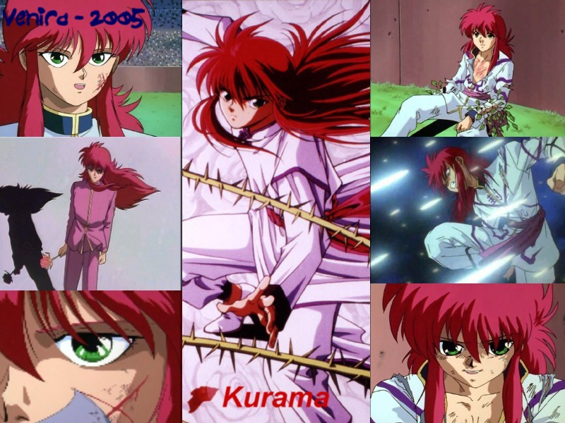 Kurama Collage by Vehira