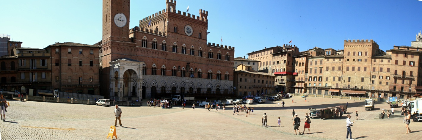 Siena főtér
