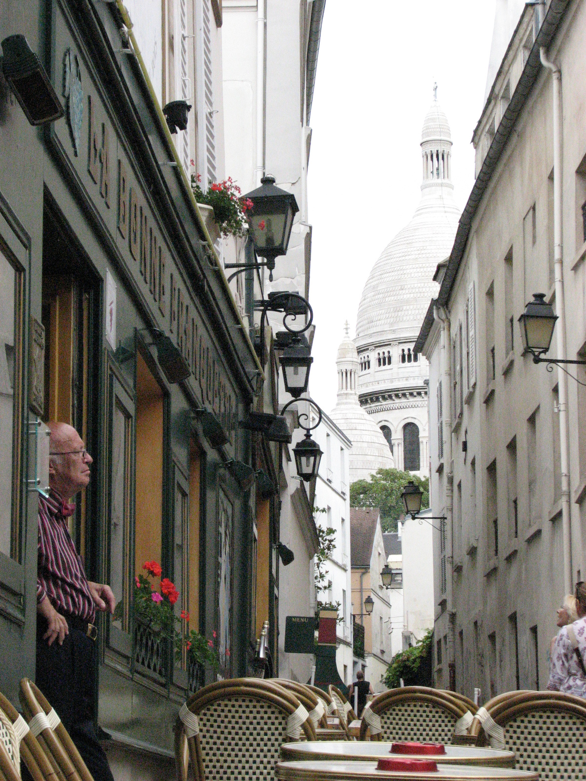 promenade vers Sacré Coeur