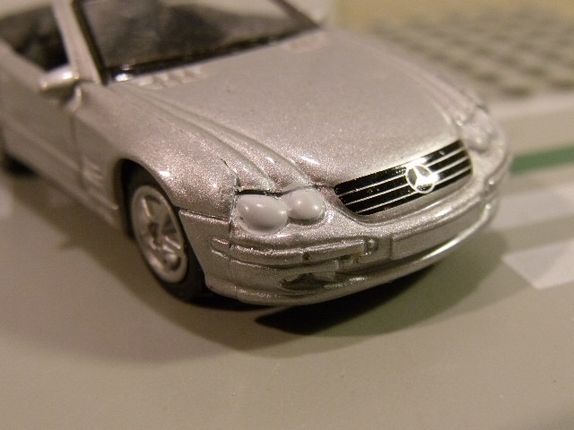 Mercedes 500SL Welly vs Matchbox (19)