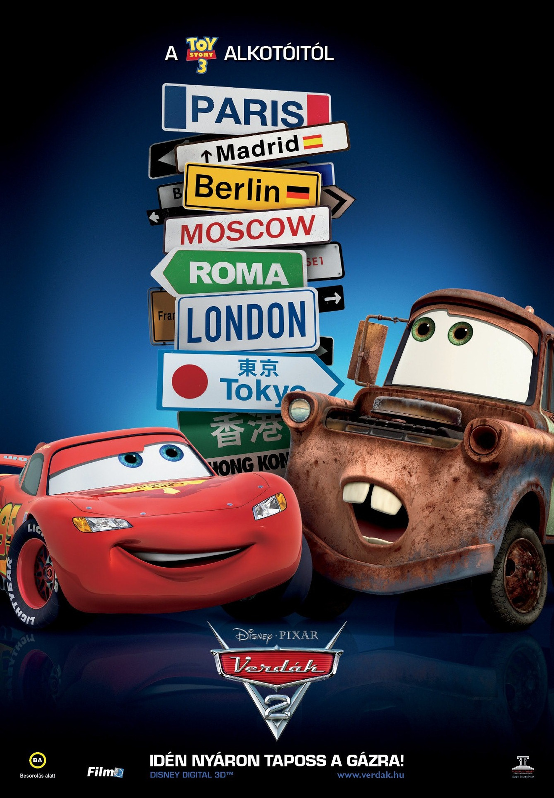 Cars2 City signs HUN nezo s