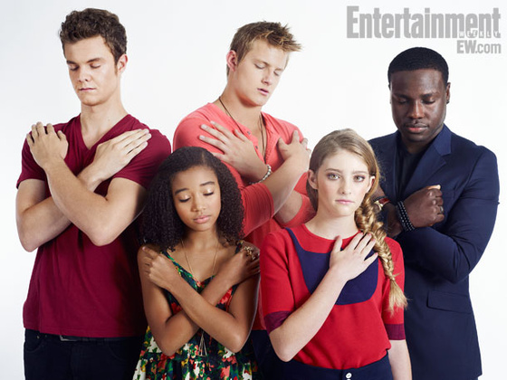 JACK QUAID, AMANDLA STENBERG, ALEXANDER LUDWIG, WILLOW SHIELDS, 