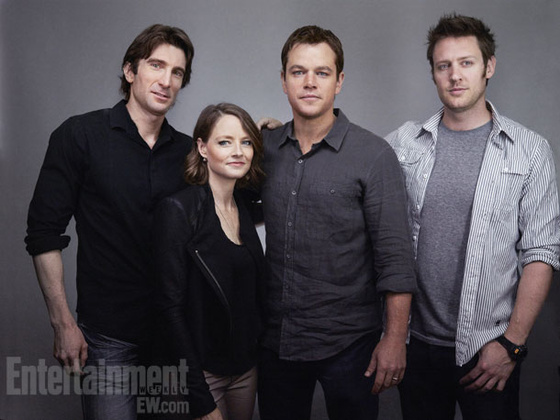 SHARLTO COPLEY, JODIE FOSTER, MATT DAMON, NEILL BLOMKAMP, Elysiu