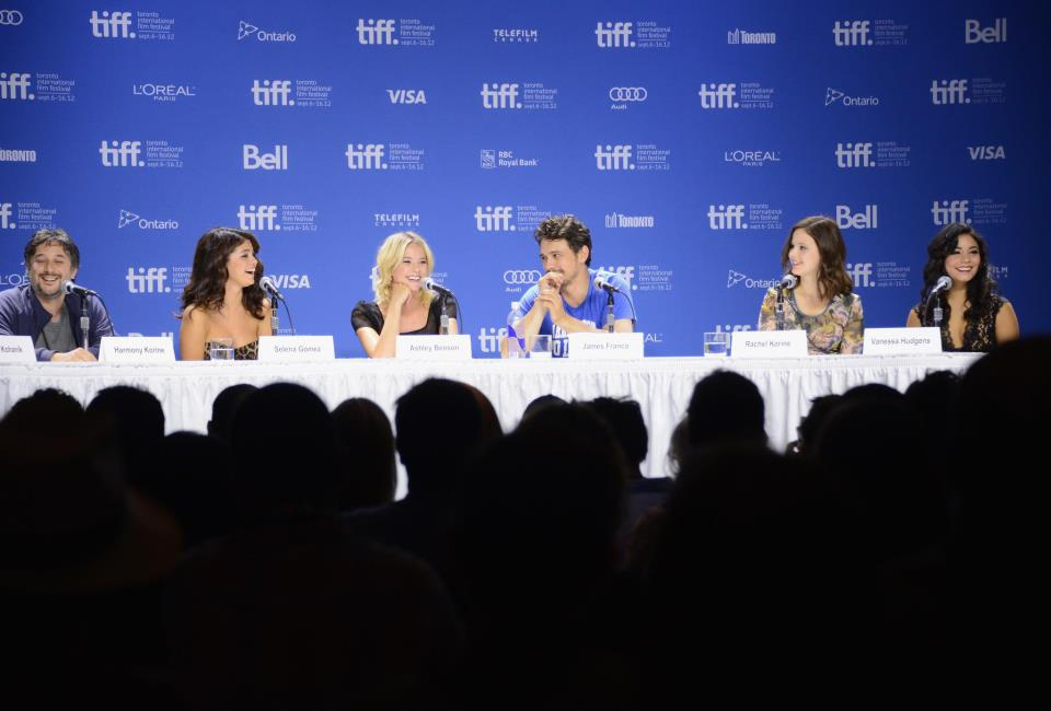 Harmony Korine, Selena Gomez, Ashley Benson, James Franco, Rache